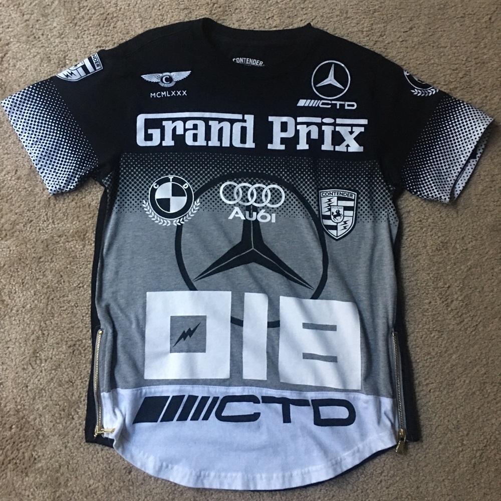 Contender’s Black “Grand Prix” T-Shirt